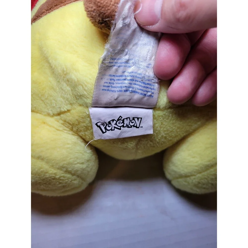 Build A Bear Pokemon Pikachu With Pokeball Shirt Large Plush Stuffed Animal‎ Toy